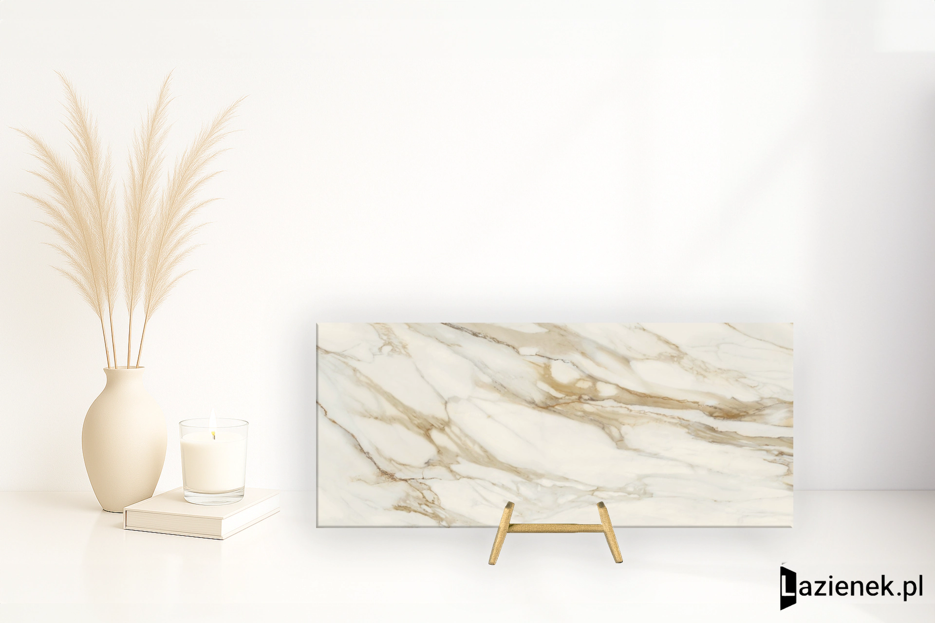 Cotto D'este Starlight Versilia Gold błyszcząca 120x278 cm gr. 4 mm - płytka rektyfikowana / EK6KS70